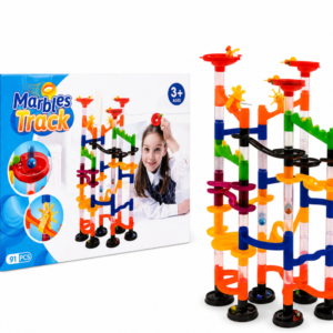 91 PCS Marble Track Building Set for Kids