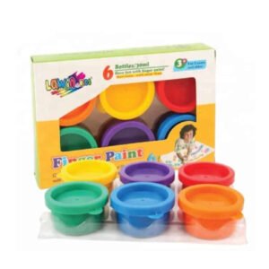 Finger Paints Kit 6 Colors – Non-Toxic